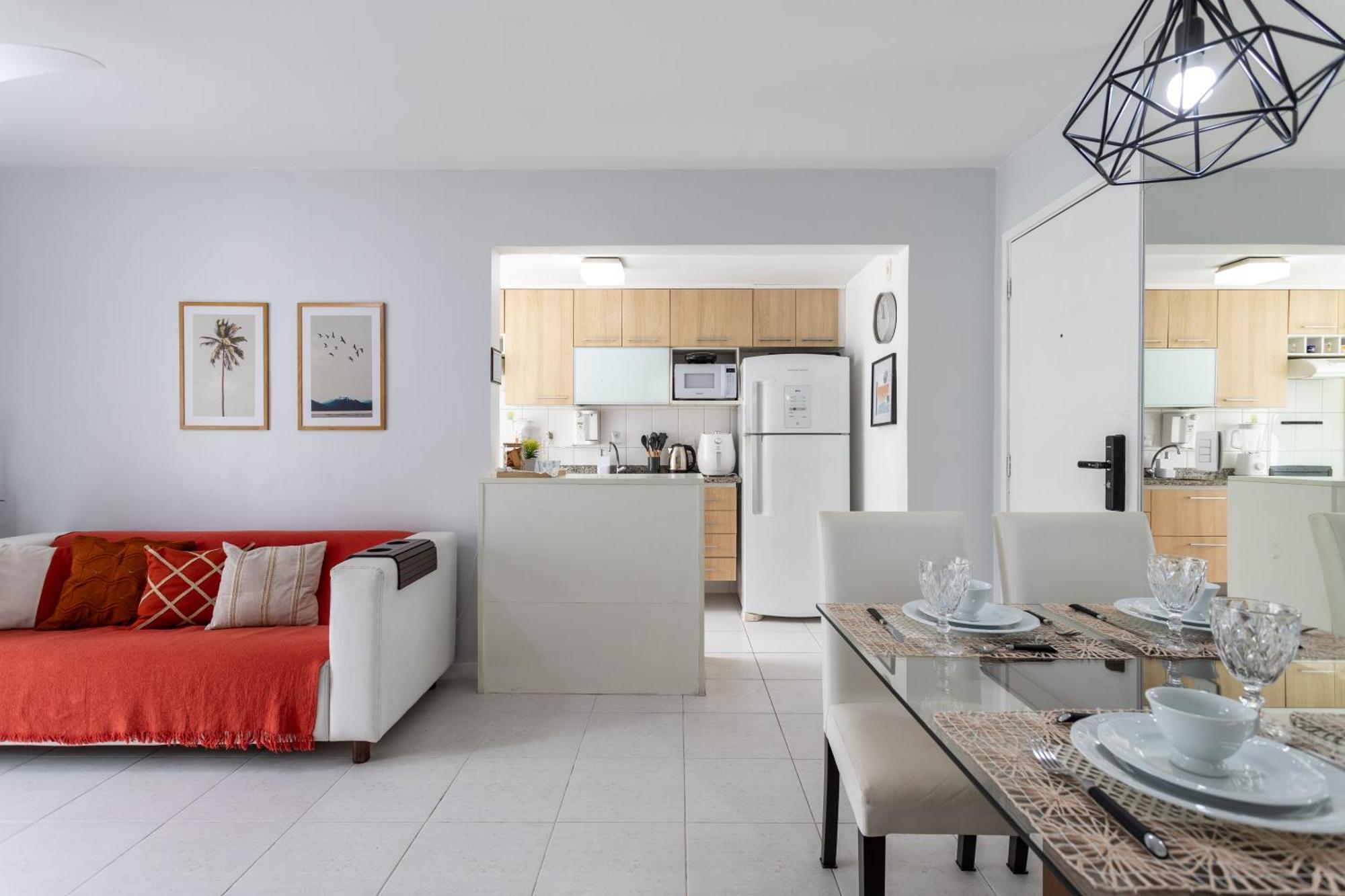 Apto 2 Quartos Com Varanda Em Frente Ao Riocentro Barra Olimpica Wi-fi Rapido Piscina Cozinha Completa E Estacionamento Portaria 24h Sala Homeoffice Brinquedoteca E Parquinho Infantil Ideal Grupos Familias E A Trabalho Apartamento