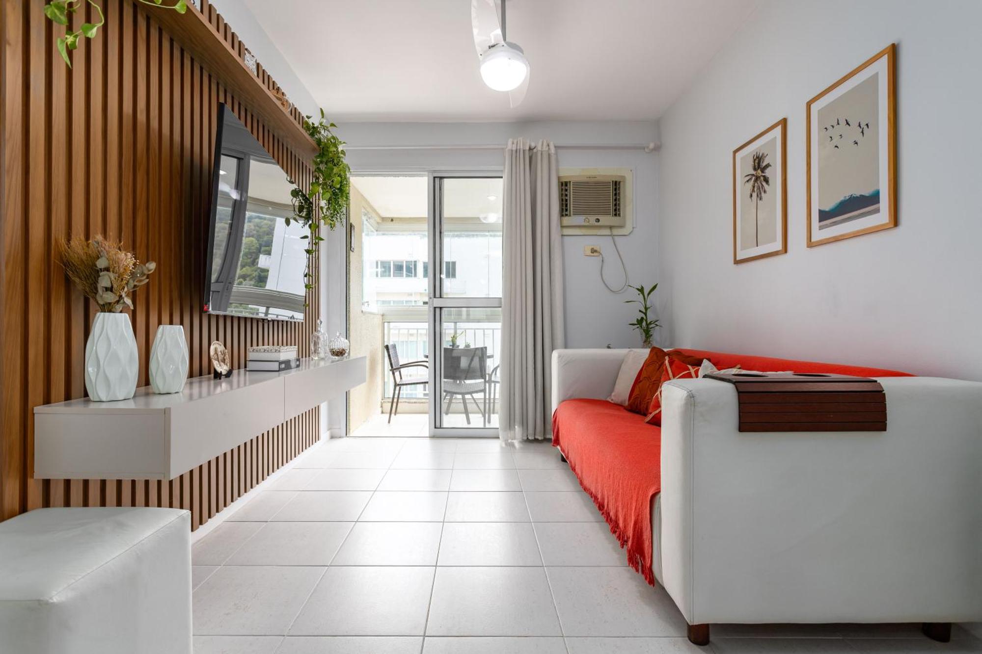 Apartment Apto 2 Quartos Com Varanda Em Frente Ao Riocentro Barra Olimpica Wi-fi Rapido Piscina Cozinha Completa E Estacionamento Portaria 24h Sala Homeoffice Brinquedoteca E Parquinho Infantil Ideal Grupos Familias E A Trabalho
